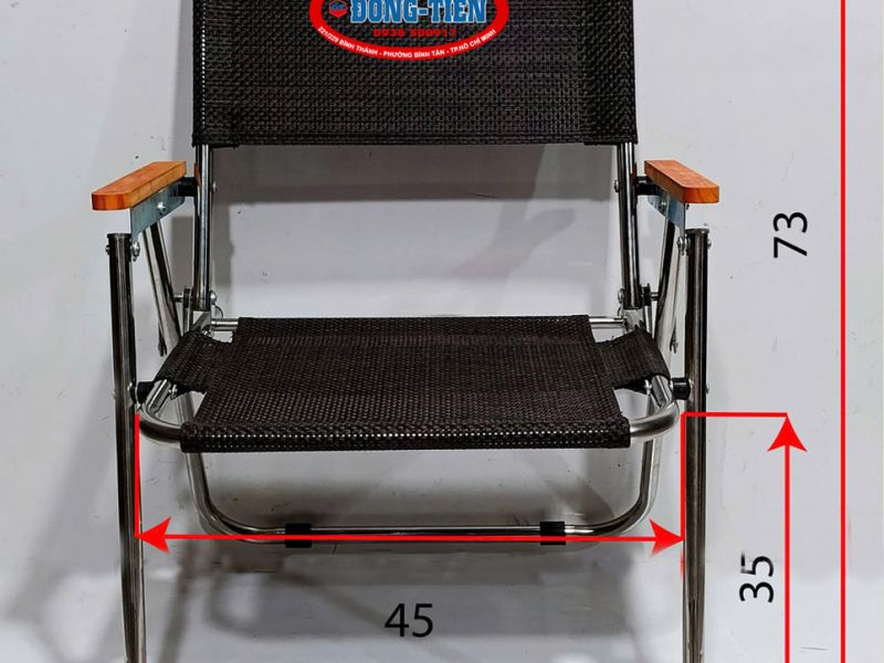 Ghế tay gỗ lưng lỡ